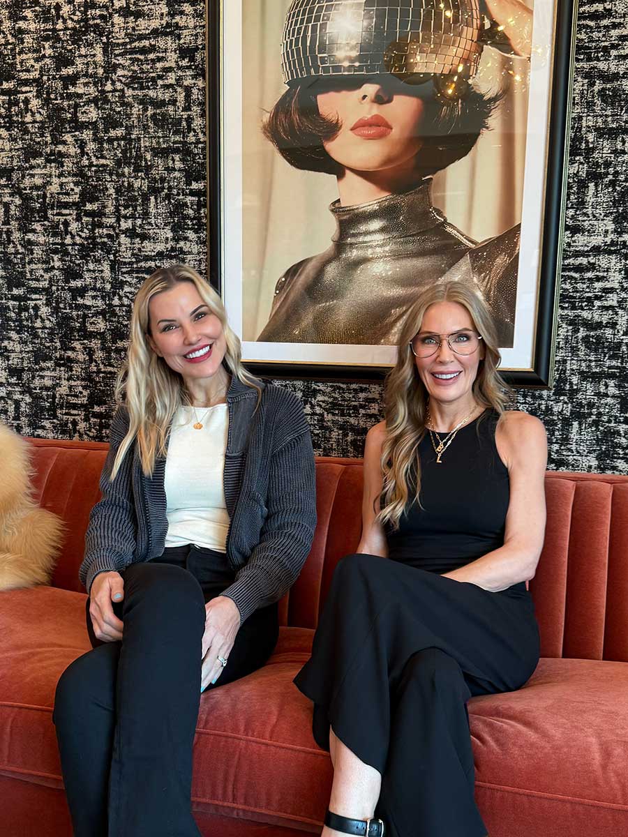 Kristin Gunn and Brandy Chandler at BEAUX MedSpa